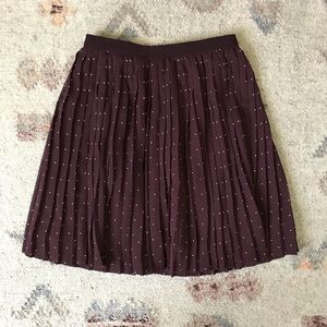 Uniqlo Pleated Mini Skirt